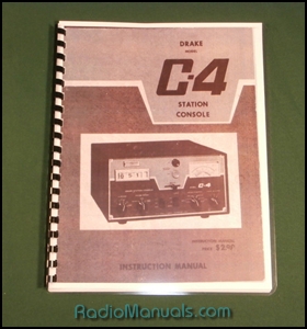 Drake C-4 Instruction Manual